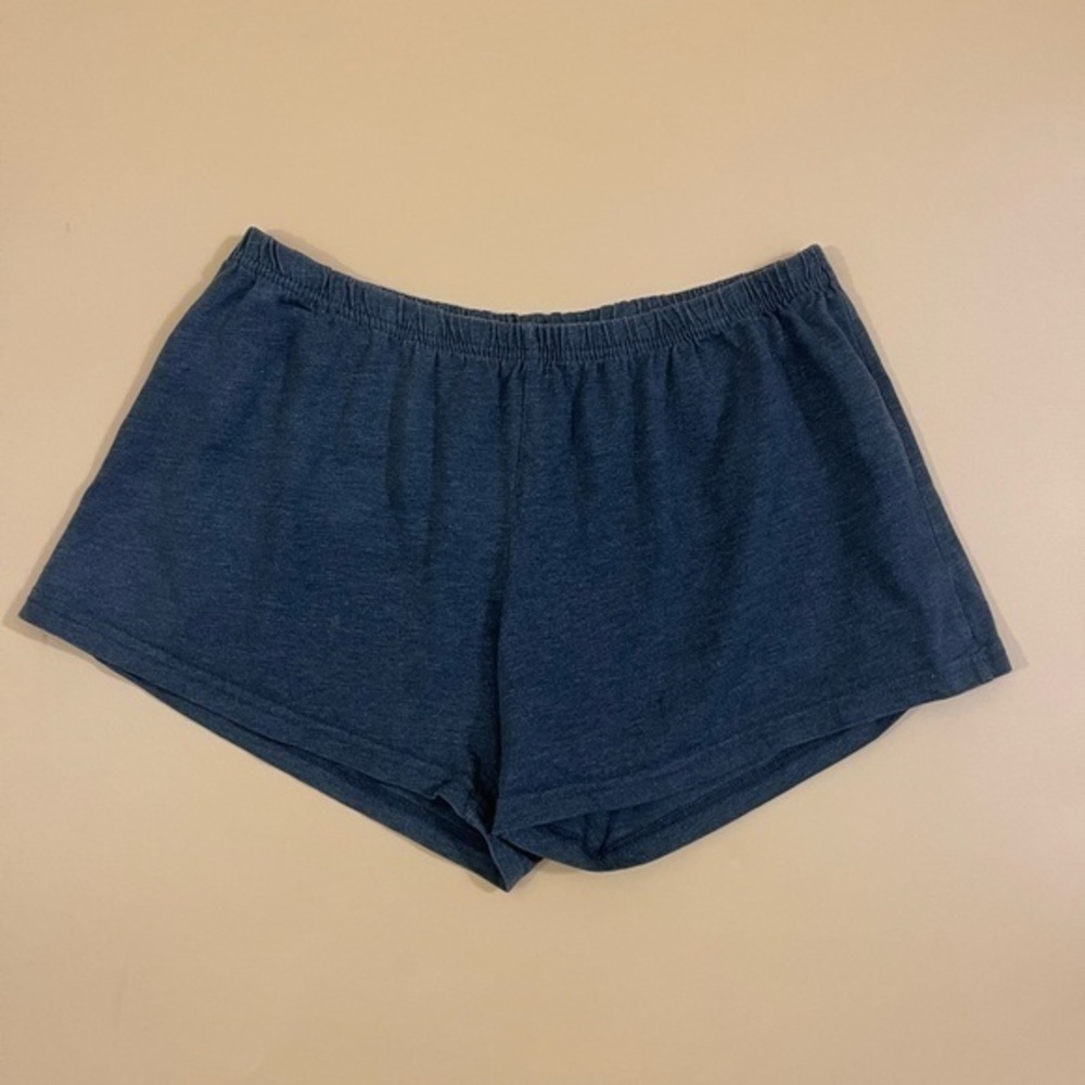 VTG Snooze Button Grey Cotton Shorts